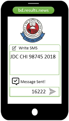 How to check Chittagong Board JDC Exam Result 2025 Via SMS?