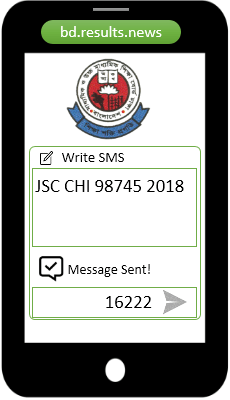 How to check Chittagong Board JSC Result 2025 Via SMS