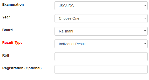 How to check Rajshahi Board JSC Result 2025 online?