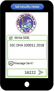 Dhaka SSC Result 2025 Via SMS