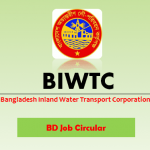 Bangladesh Inland Water Transport Corporation Jobs 2019-20