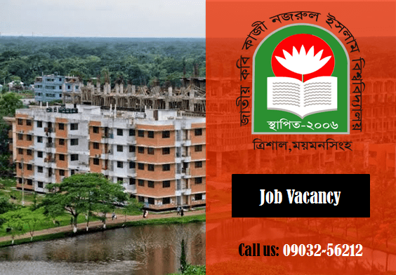 জাতীয় কবি কাজী নজরুল ইসলাম বিশ্ববিদ্যালয় বিজ্ঞপ্তি নিয়োগ ২০২০